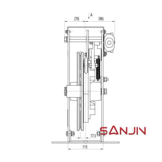 Elevator parts Elevator Overspeed Governor OX-187